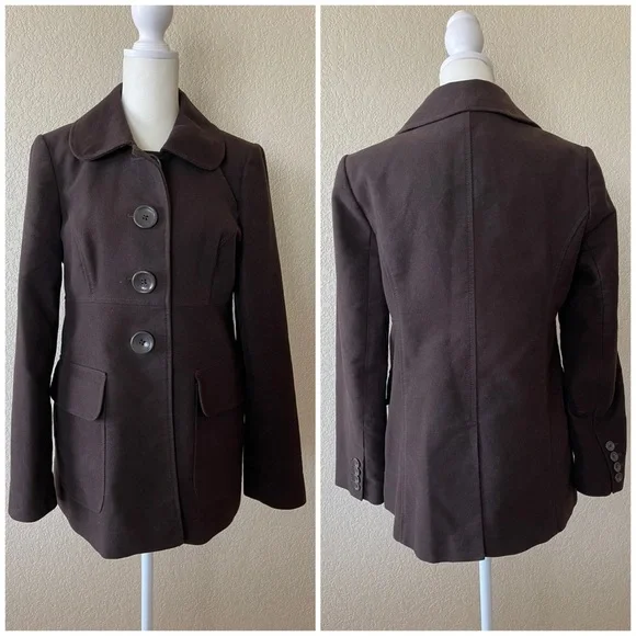 Gap Brown Vintage Style Coat - Small - Picture 1 of 2